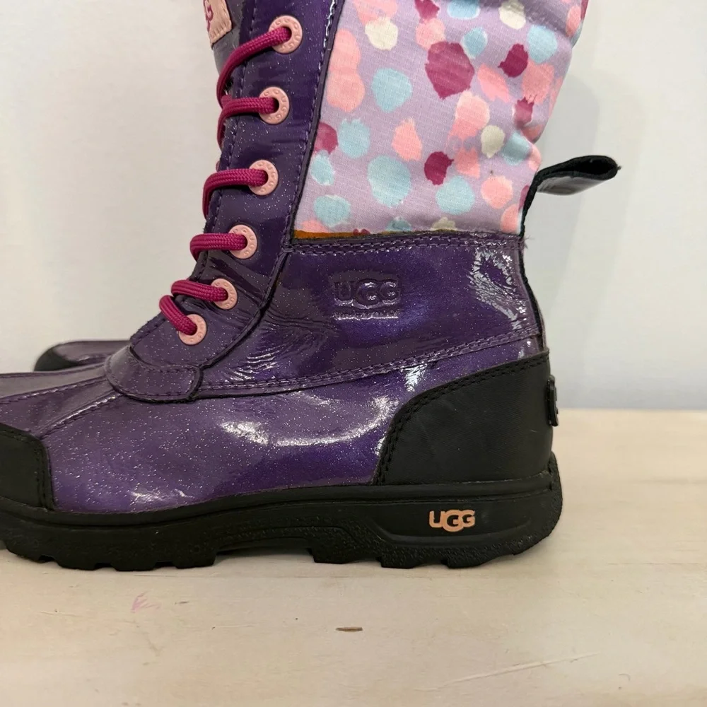 Ugg Purple Glitter Butte ll Winter Boots